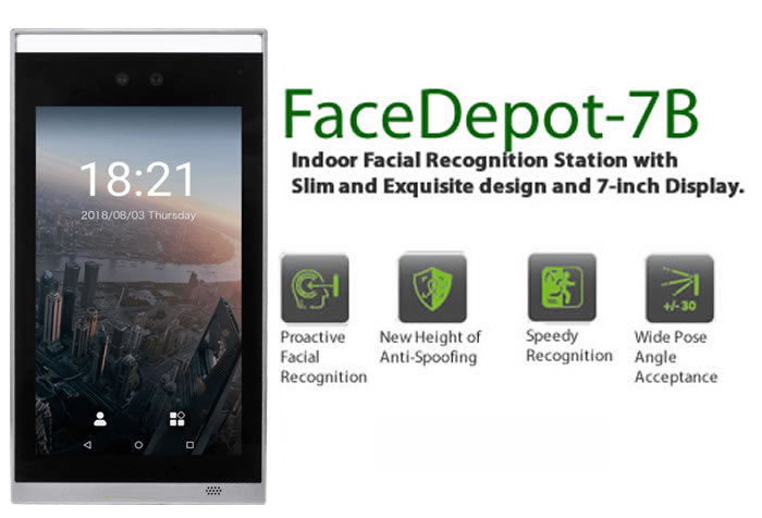 Facial recognition reader